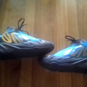 Adidas Yeezy 700 bright cyan blue